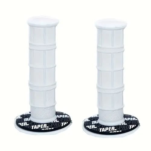 White Pro Taper Grips (Pre-order)