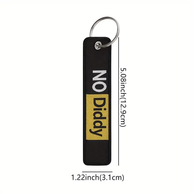 “No Diddy” Key Chain